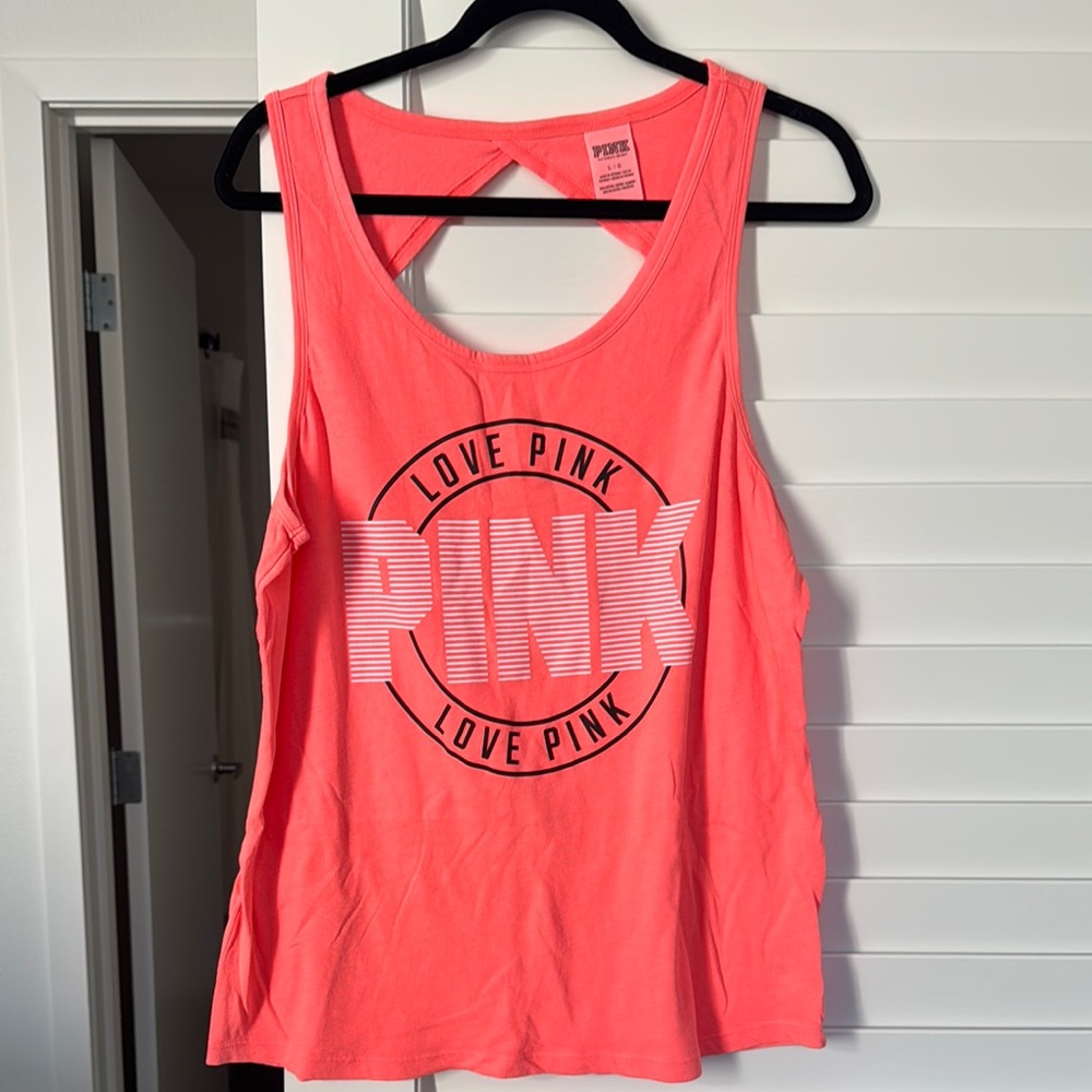 Victoria's Secret PINK Coral Tank Top